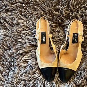 Vintage Two-Tone Chanel Heels